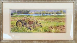 Days Gone By, Russel Wolter's Oliver Tractor by Paola Berthoin