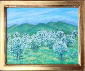 Spring Apple Orhard; Gizdich Ranch by Suzanne Roth.