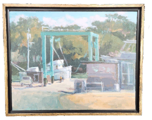 At the Boat Yard by Tamara Keiper, $680.00