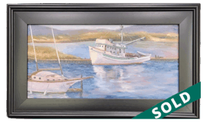 Dedication to Marine Sciences by Cyndy Davis, $450.00