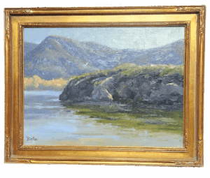 Edge of the Lagoon (Carmel River) by Denise Ballou, by $750.00