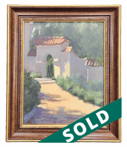 Mission San Juan Bautista by Rick Ingraham, $425.00