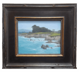 Rocky Coast Near Lovers' Point by Janet Duran, $400.00