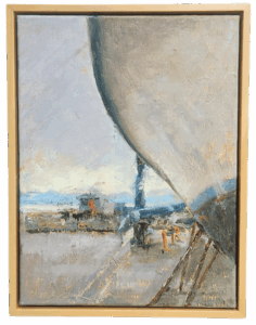 Shipyard by Christine Crozier, $1,300.00