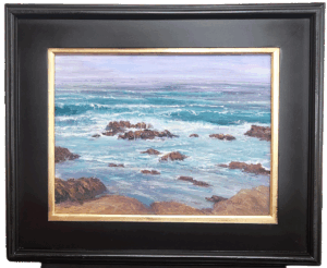Waves Crashing at Asilomar by Al Shamble, $700.00