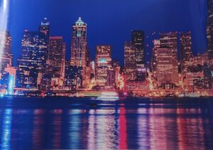 Arellano, Hilario - City Lights by Nightfall