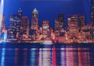 Arellano, Hilario - City Lights by Nightfall