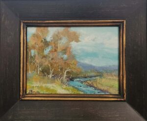 A River Runs By by Joe Ragey, $250.00