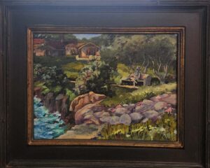 A Shady Spot by Cyndy Davis, $400.00