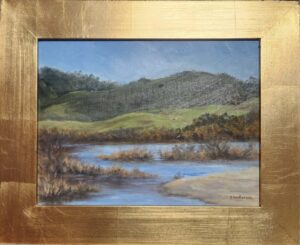 Carmel River Lagoon by Sherree Anderson, $450.00