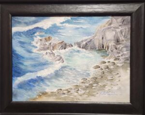 Garrapata Wave Rhythms by Katie Mackin, $800.00
