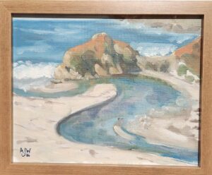 Little Sur by Arthur Waidhofer, $395.00