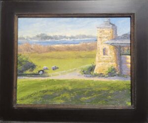 Mission Ranch Sheep III by Linda Elling, $800.00