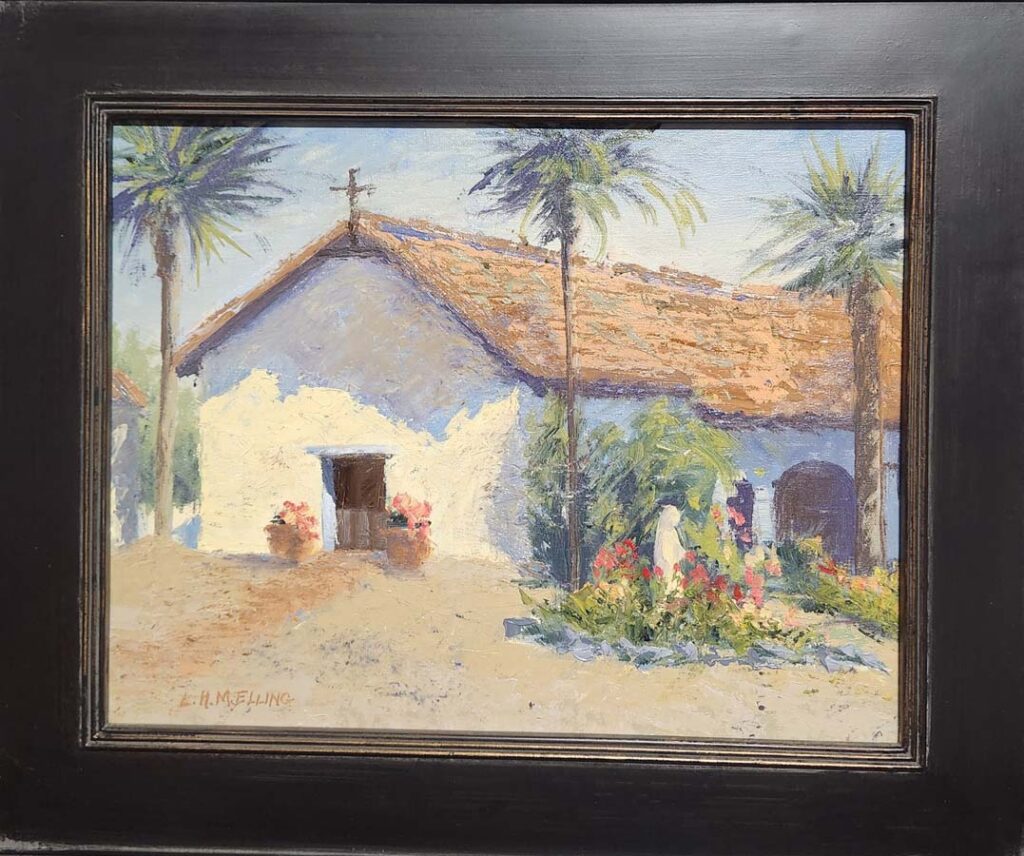 Soledad Mission by Linda Elling, $800.00