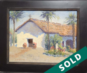 Soledad Mission by Linda Elling, $800.00