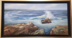 Rhythm of the Waves at Asilomar by Beena Menon, $495.00
